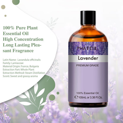 100ml Phatoil Pure Natural Essential Oil With Dropper