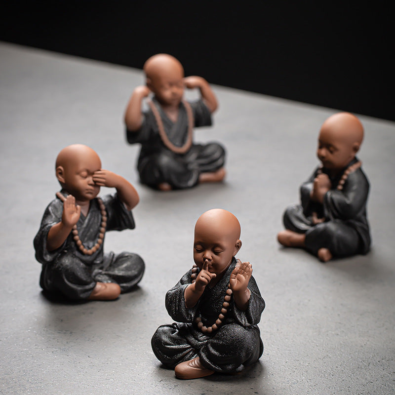 Little Monks with Four Wise Principles