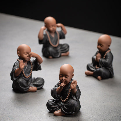 Little Monks with Four Wise Principles