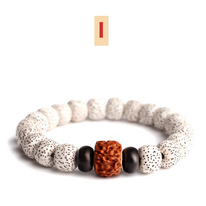 Stars And Moon Bodhi Seed Bracelet