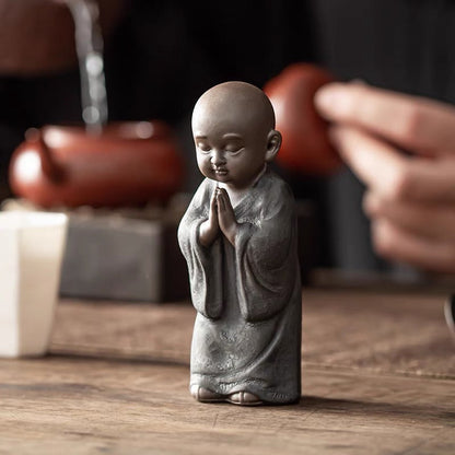 Little Monks with Peaceful Mind