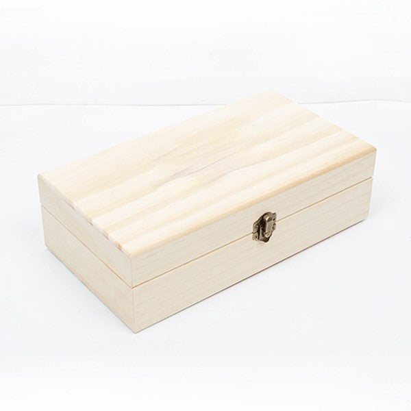 Essential Oil Wooden 24+1 Compartment Storage Box