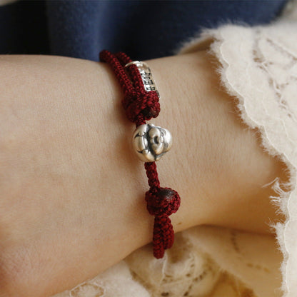 Lucky Feng Shui Laughing Buddha Bracelet