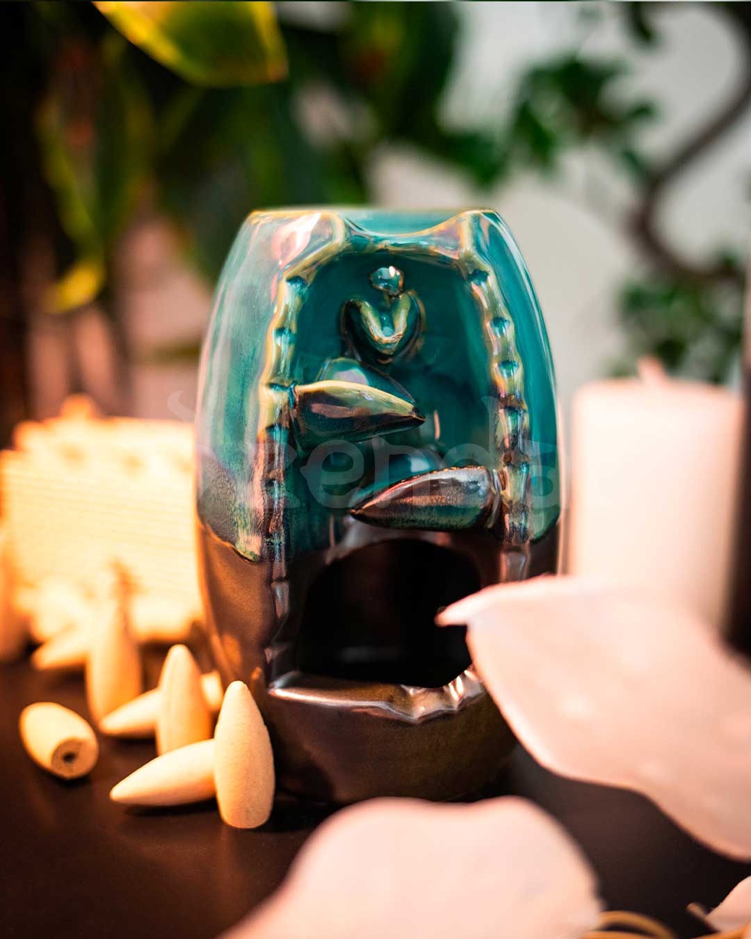 Bodai Waterfall Backflow Incense Burner