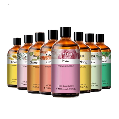 100ml Phatoil Pure Natural Essential Oil With Dropper