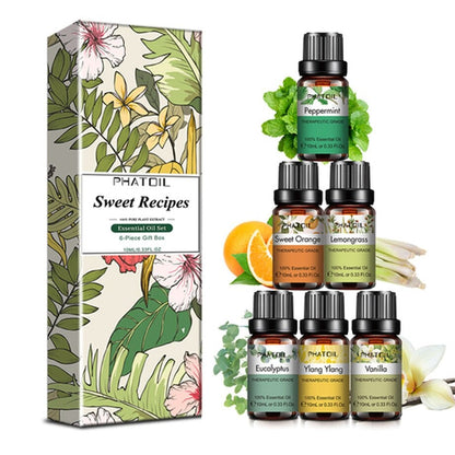 Phatoil Fruit Premium Essential Oil Set For Air Purifying (6pcs)