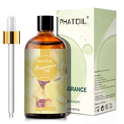 Phatoil 100ml Fragrance Oils With Droppers And Roll-On Bottles