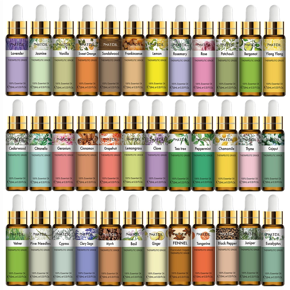 Phatoil 10ml Pure Natural Essential Oil with Dropper