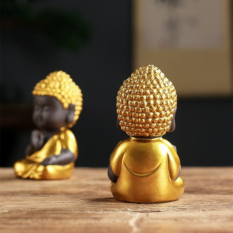Golden Buddhas With Six Perfections