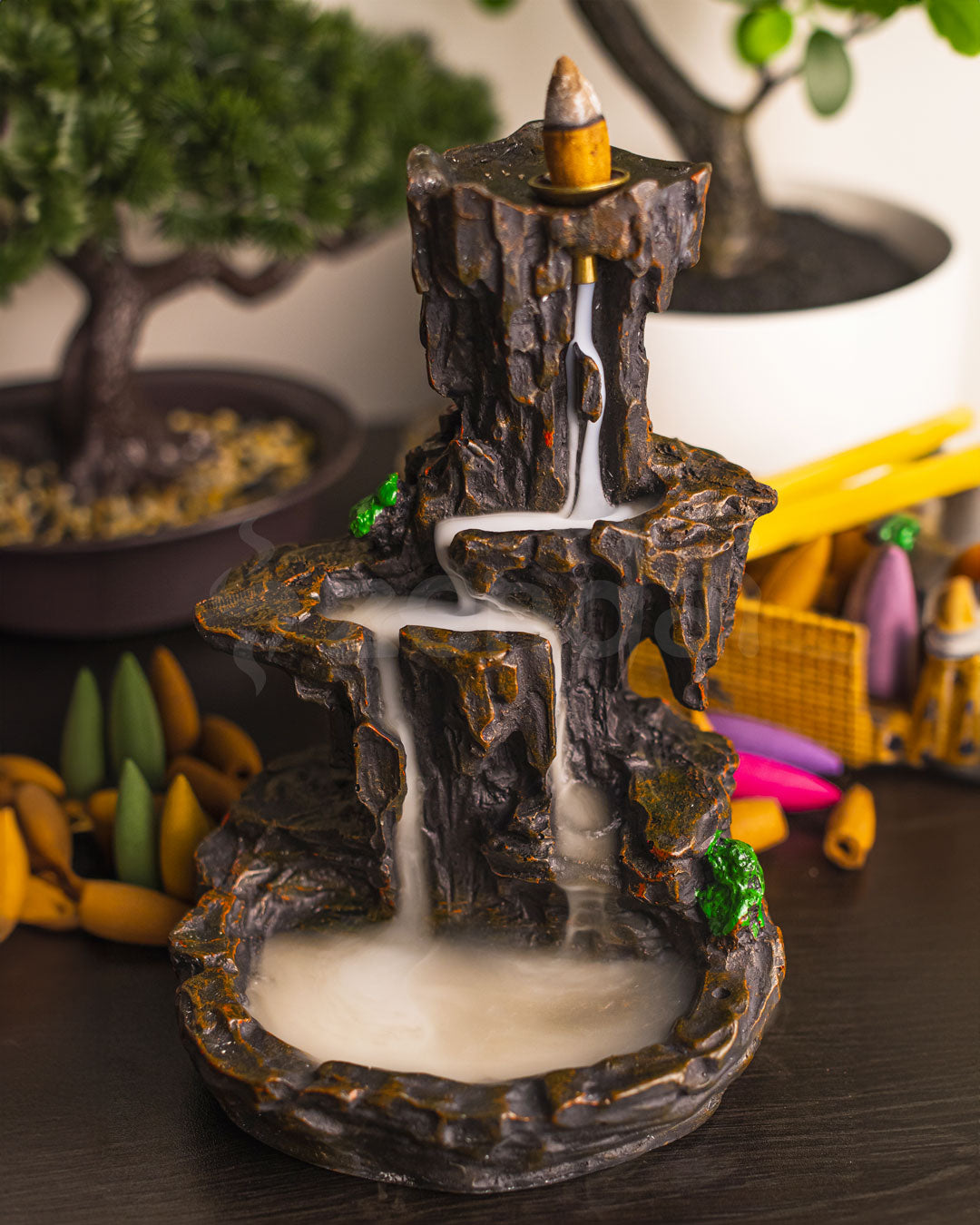 Zen Mountain - Backflow Incense Burner