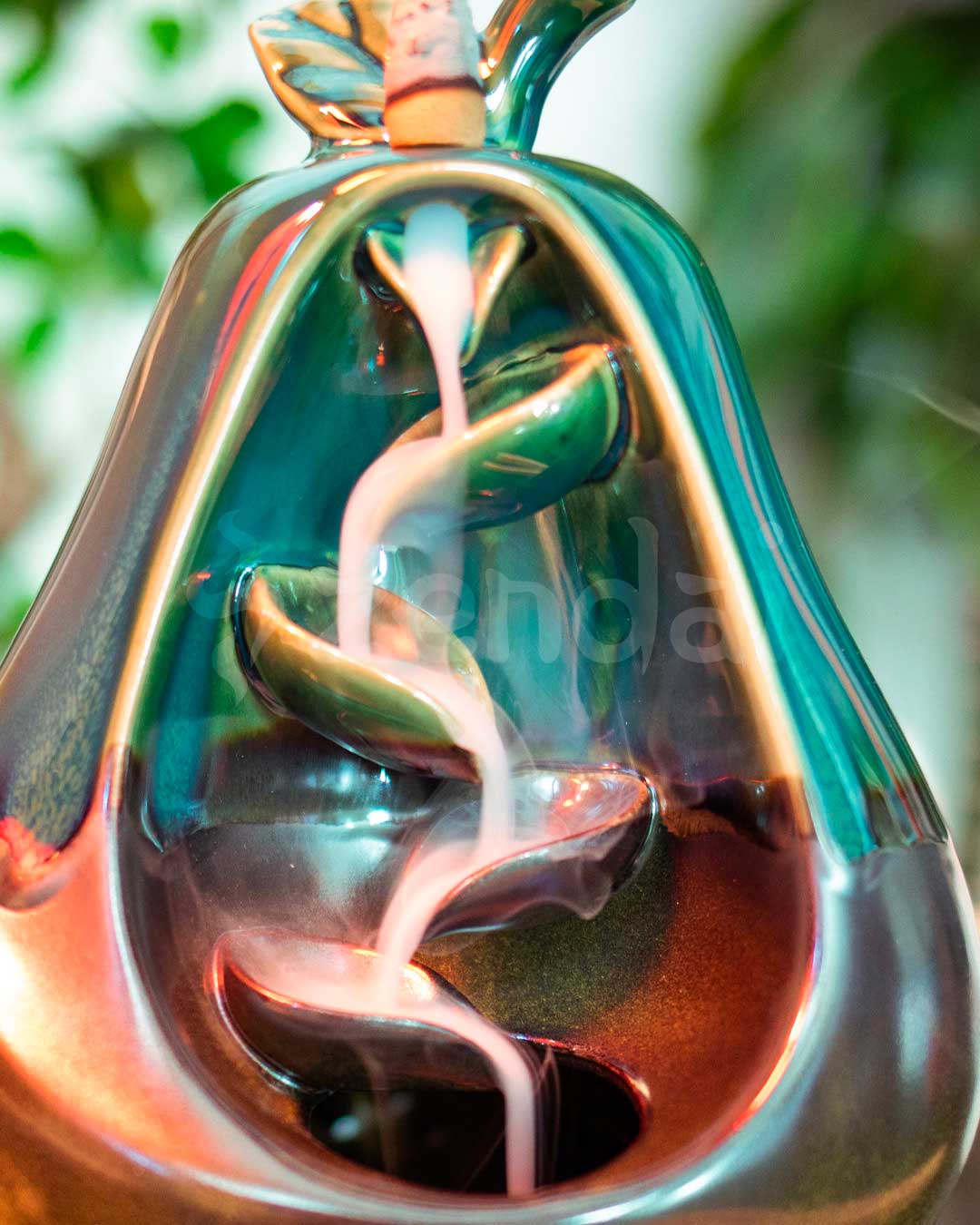 Zen Pear Backflow Incense Burner