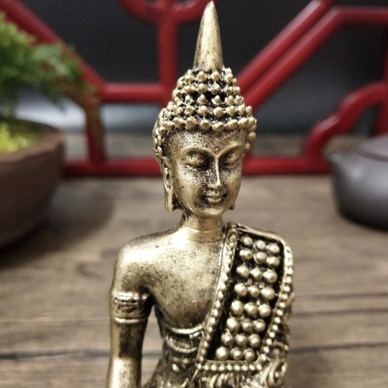 Small Meditating Indoor Buddha Statue For Home