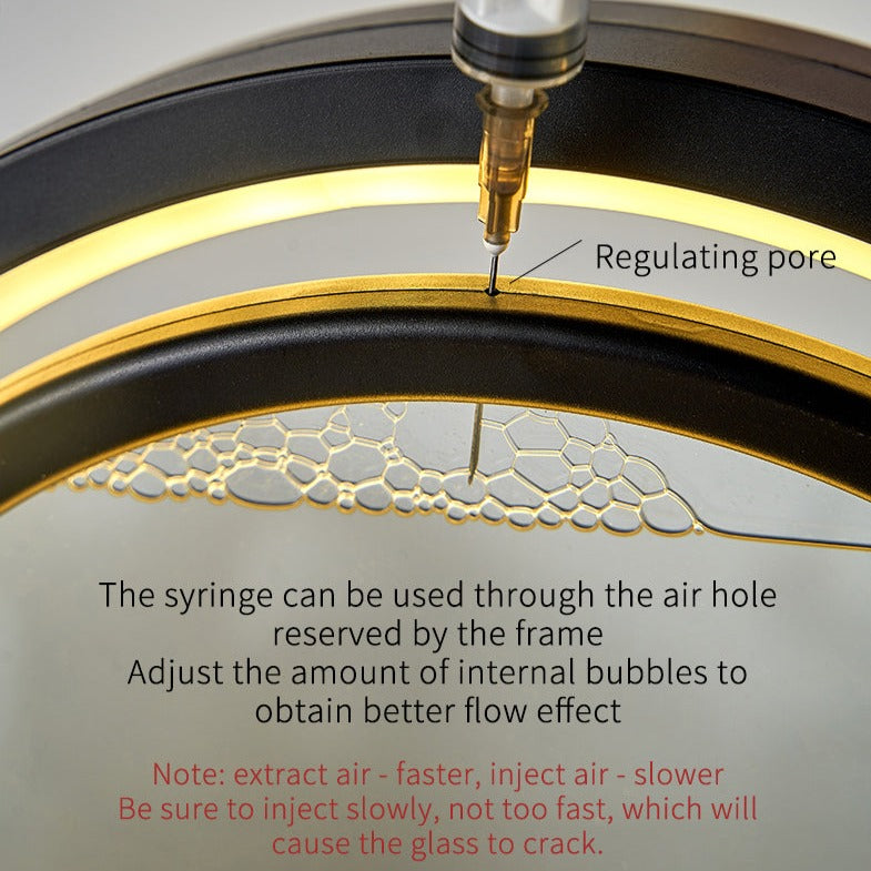 Quicksand Night Light 3D USB Table Sand Art Lamp with Touch Switch 7 Colors