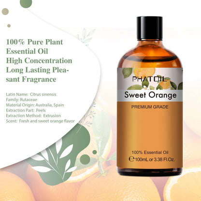 100ml Phatoil Pure Natural Essential Oil With Dropper
