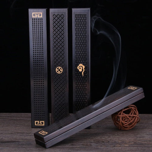 Wooden Handmade Incense Box Holder