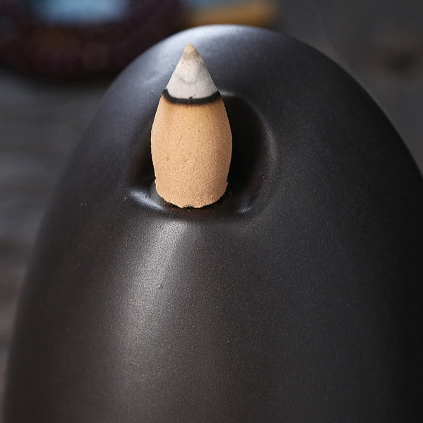 Cascading Backflow Waterfall Incense Burner