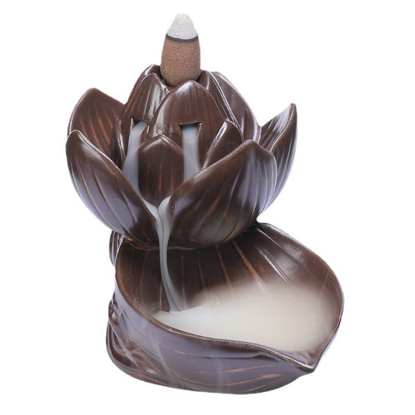 Lotus Flower Backflow Incense Burner