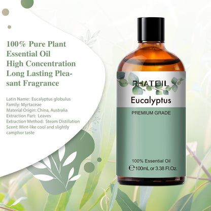 100ml Phatoil Pure Natural Essential Oil With Dropper