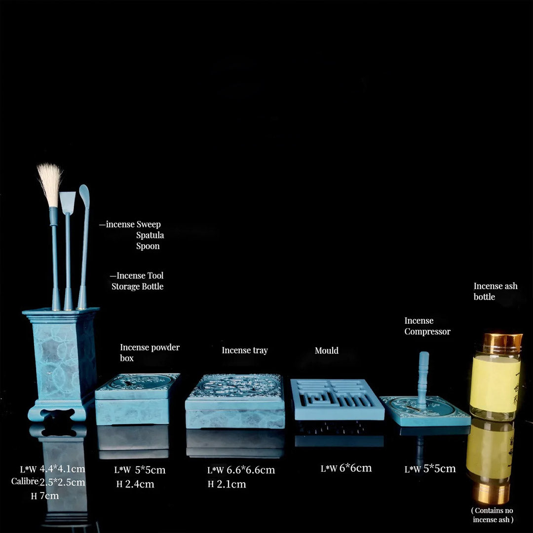 Incense Fragrance - Zen Maze Square (9-Piece Set)